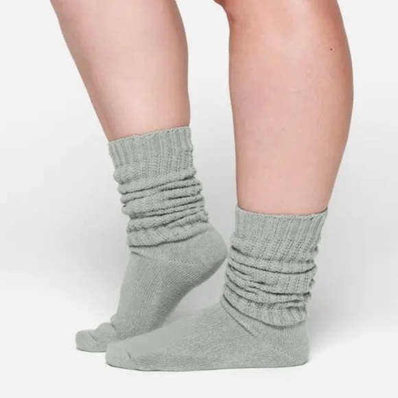 SKIMS SLOUCH SOCK LIMITED EDITION IN MINERAL BRAND NEW - Picture 5 of 5